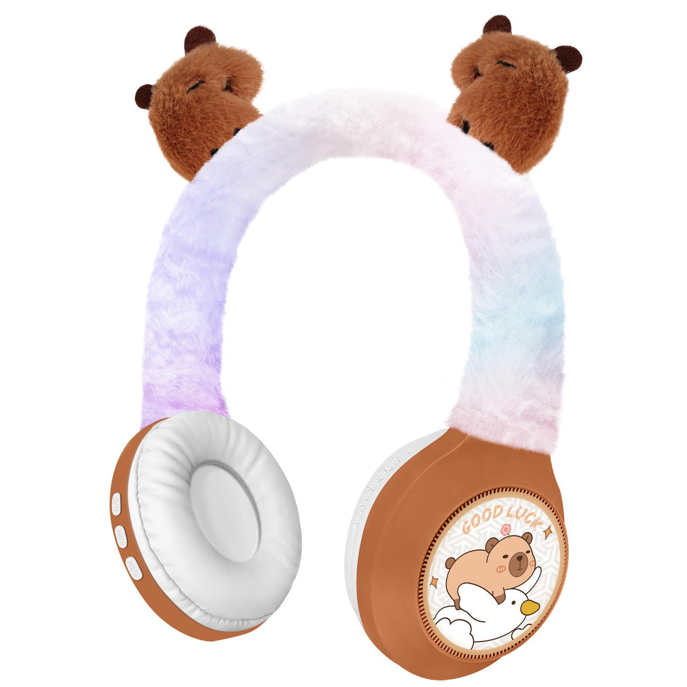 WBK839 plush Bluetooth headphones