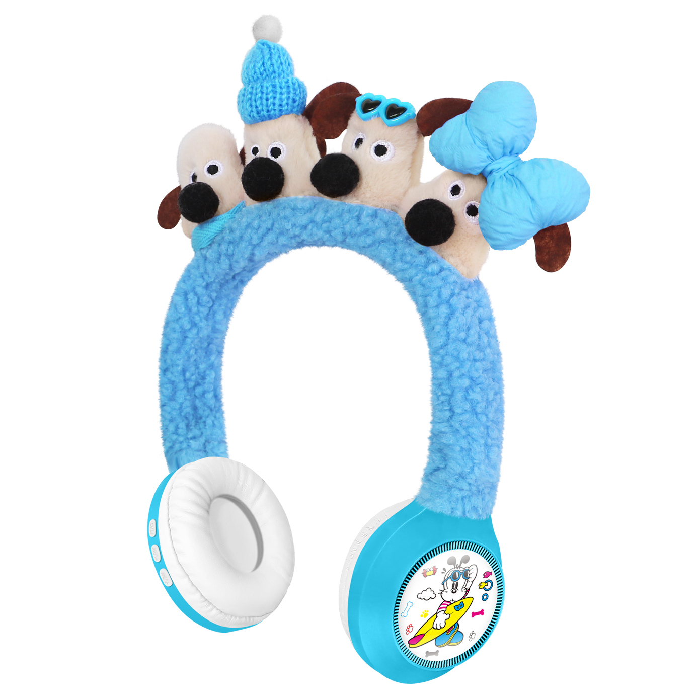 WBK836 plush Bluetooth headphones