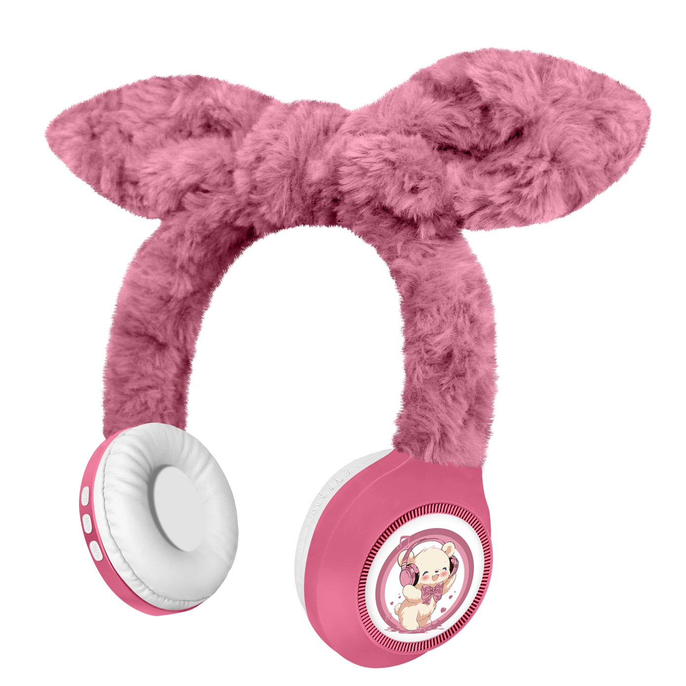 WBK829 plush Bluetooth headphones